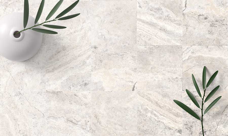 Silver Ivory Travertine